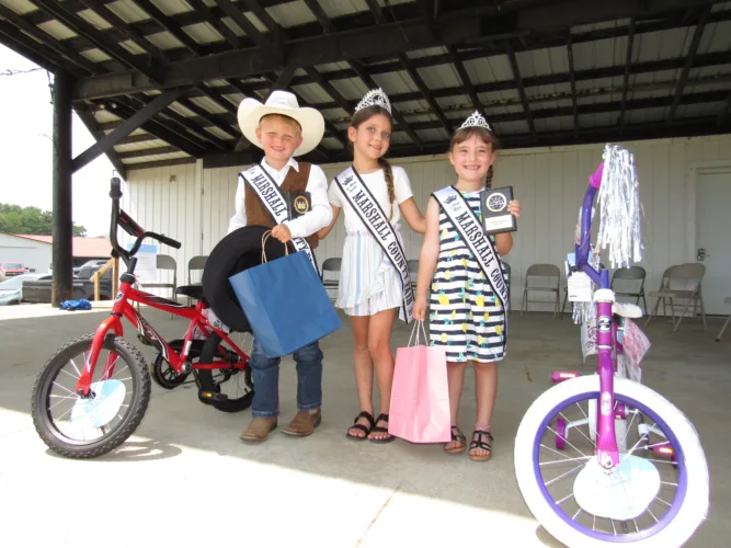 Young royalty takes the stage at Marshall County Fair